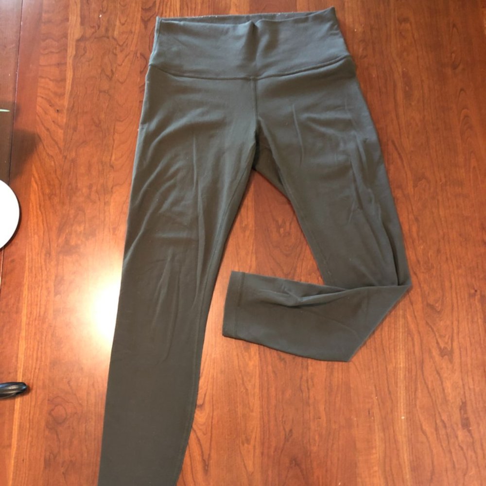 Sage green Lululemon leggings